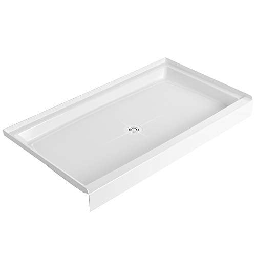 60" x 34" Rectangular Shower Base with Center Drain L938314