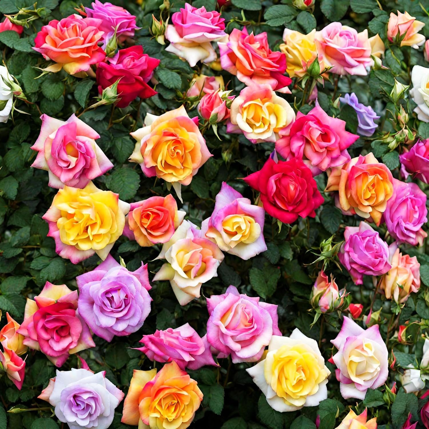 16 Varieties Mixed Color Rose Seeds D6430