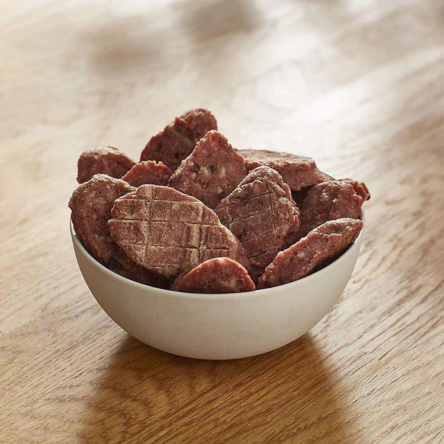 Beef and Rice Sausage Slices Dog Treats, 18 oz. K939693