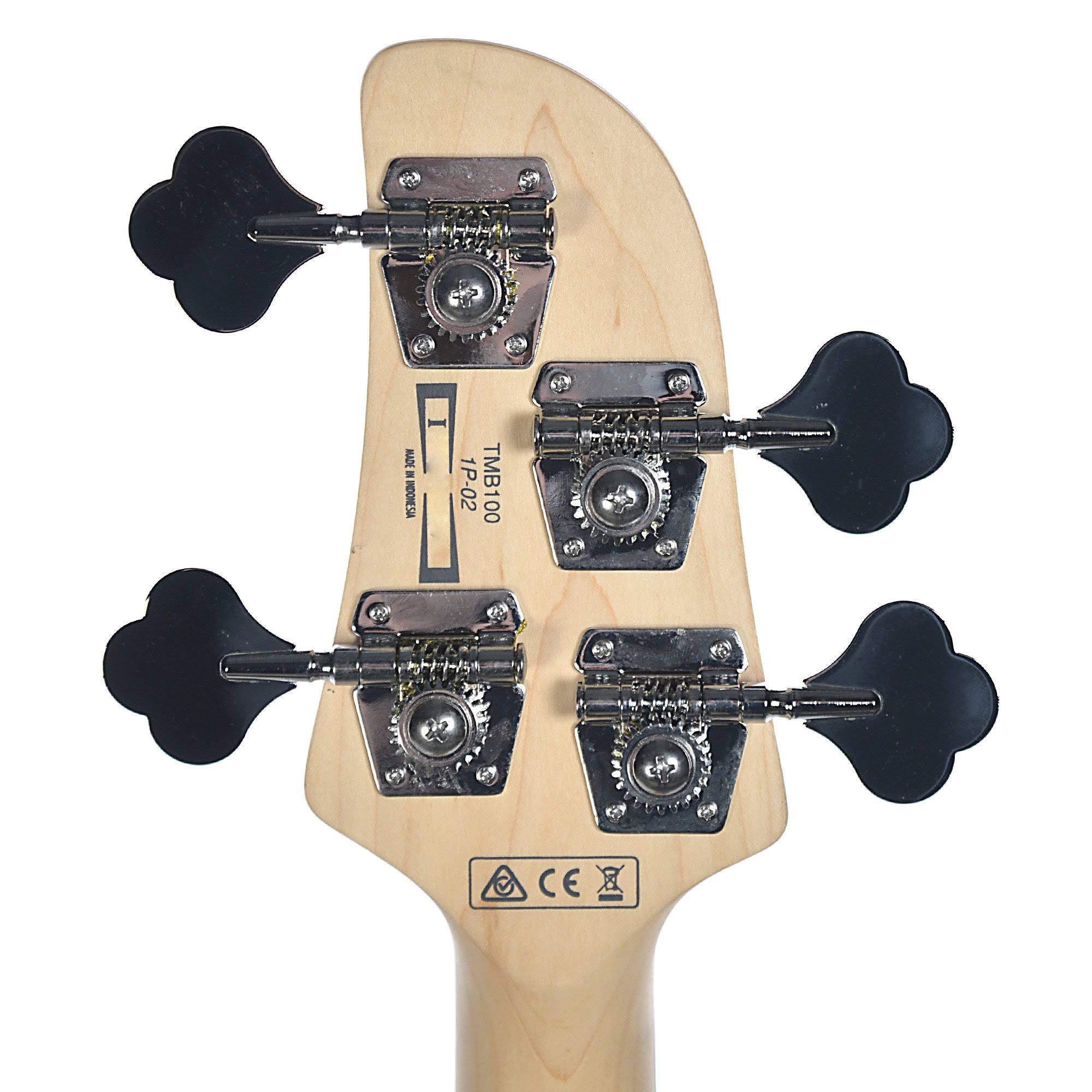Black Electric Bass Guitar W73153