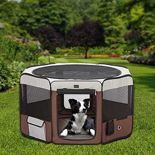 Dog Playpen Portable Pet Play Pens for Small V358