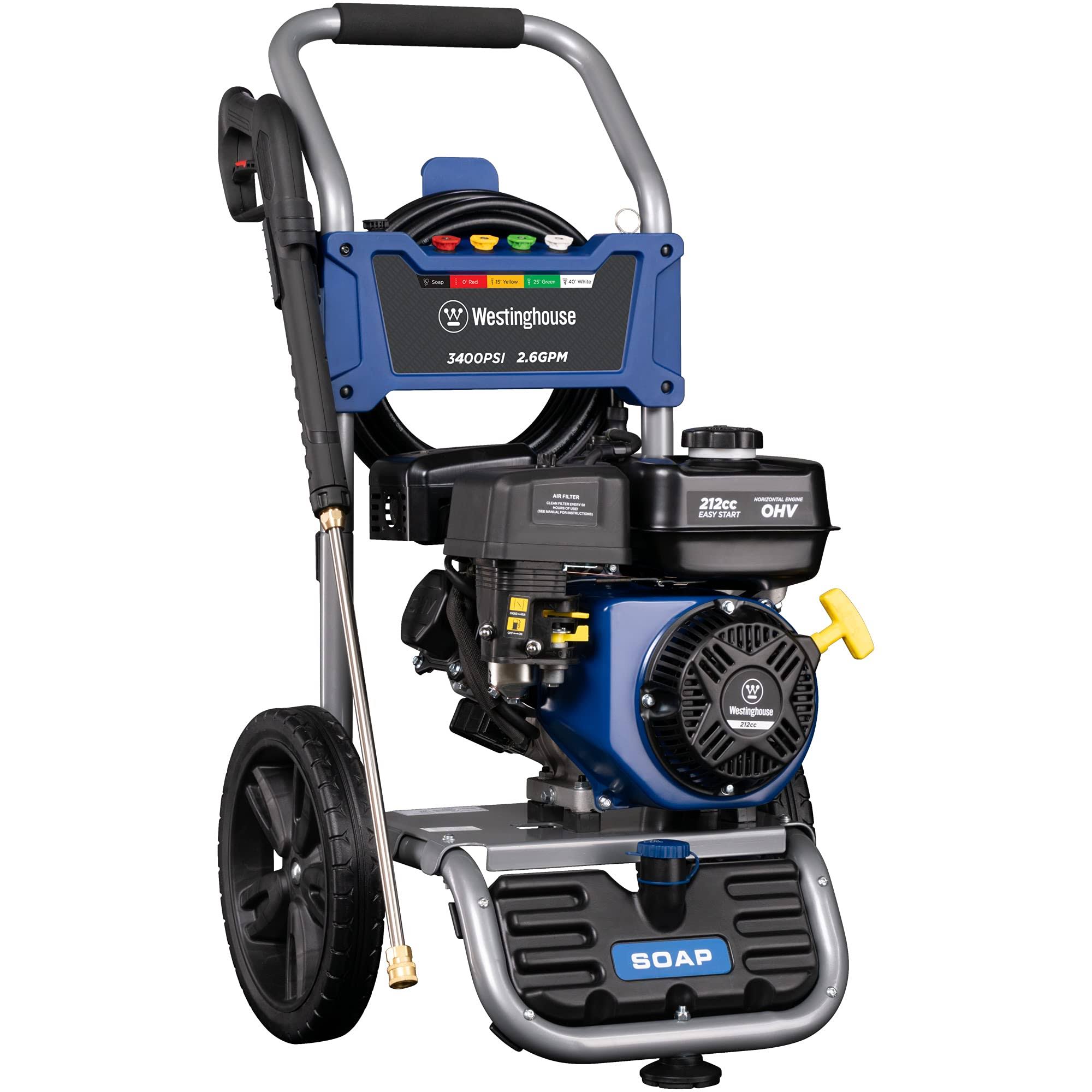 GAS Powered Pressure Washer 3400 PSI 2.6 GPM A418