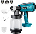 Cordless Paint Sprayer for 18V Battery, 3 Copper Nozzles, HVLP Spray Gun B9048
