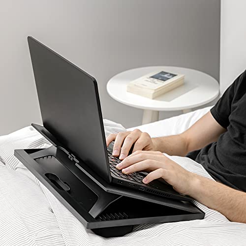 Blue Adjustable Laptop Tray with Cushion P170847