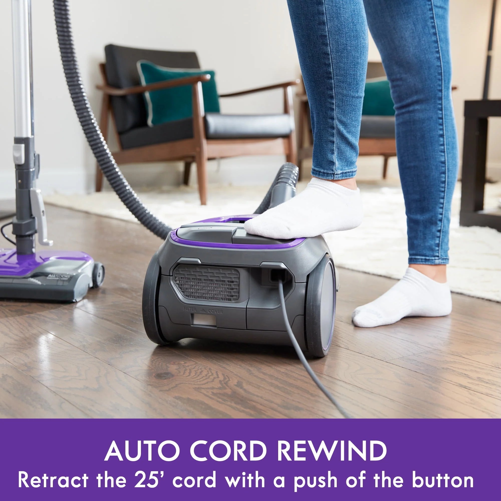 HEPA Bagged Canister Vacuum Cleaner K99441