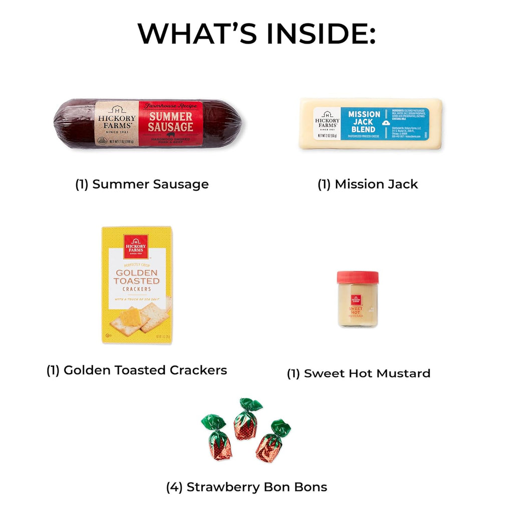 Sausage & Cheese Small Food Gift Basket E565