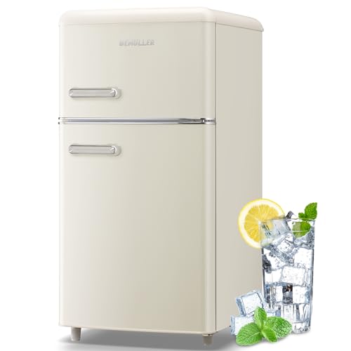 Retro Mini Fridge with two doors S549