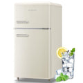 Retro Mini Fridge with two doors S549