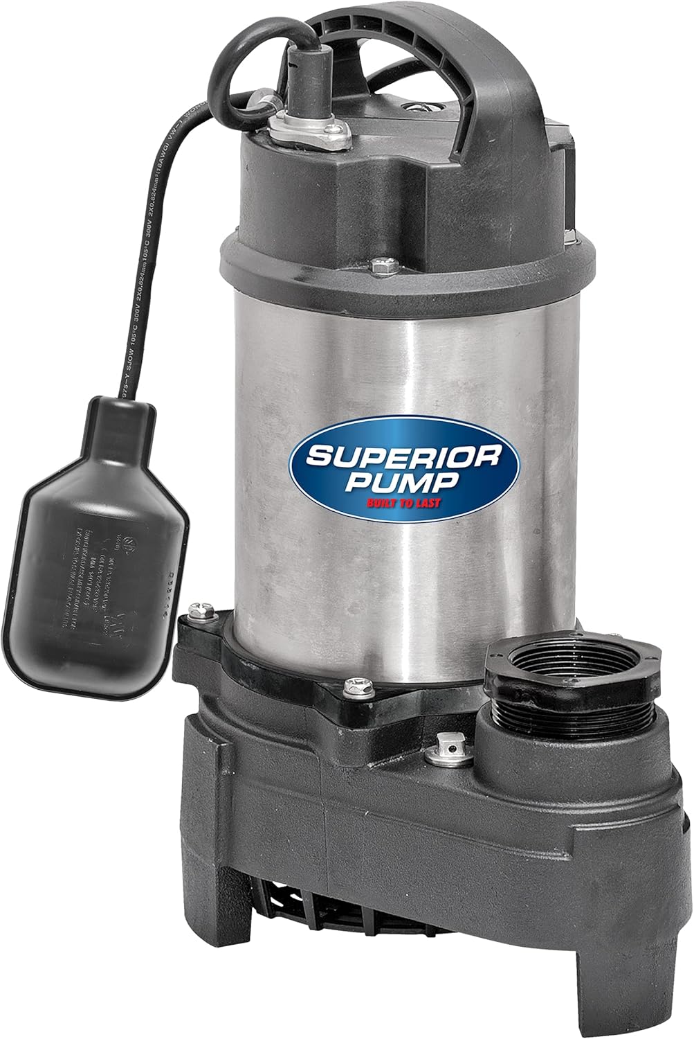 1 HP Cast Iron Sump Pump with Vertical Float Switch I75730