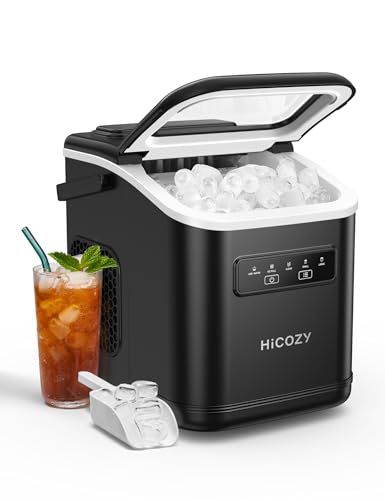 Black Countertop Ice Maker, 26 lbs/Day T513424