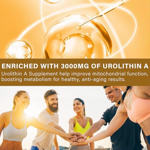 90 Softgels Urolithin A Supplement 1000mg W42181