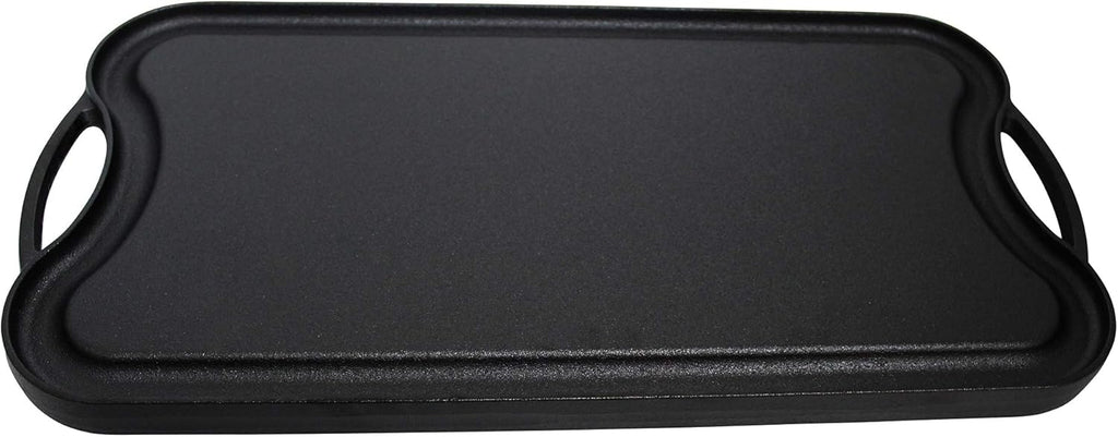 Pre-Seasoned Cast Iron Reversible Grill Griddle 20 Inch x 10.5 Inch Black U5586