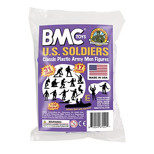 OD Green 31pc Plastic Army Men Figures K9879