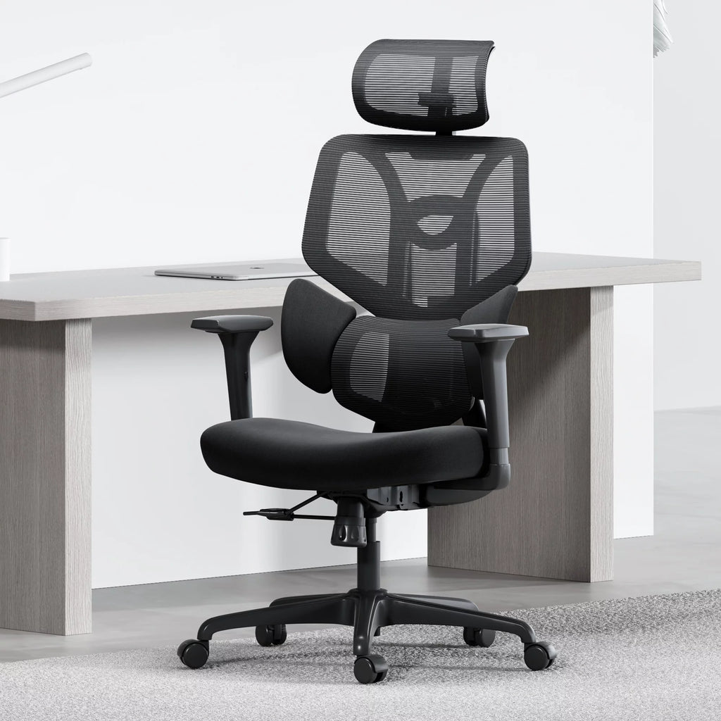 Black Ergonomic Mesh Office Chair Z877307