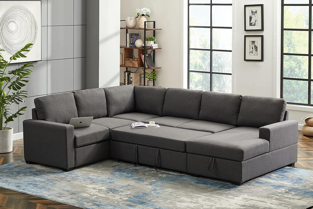 4 - Piece Upholstered Sectional N6499