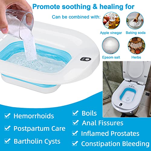 Blue Collapsible Sitz Bath S29051