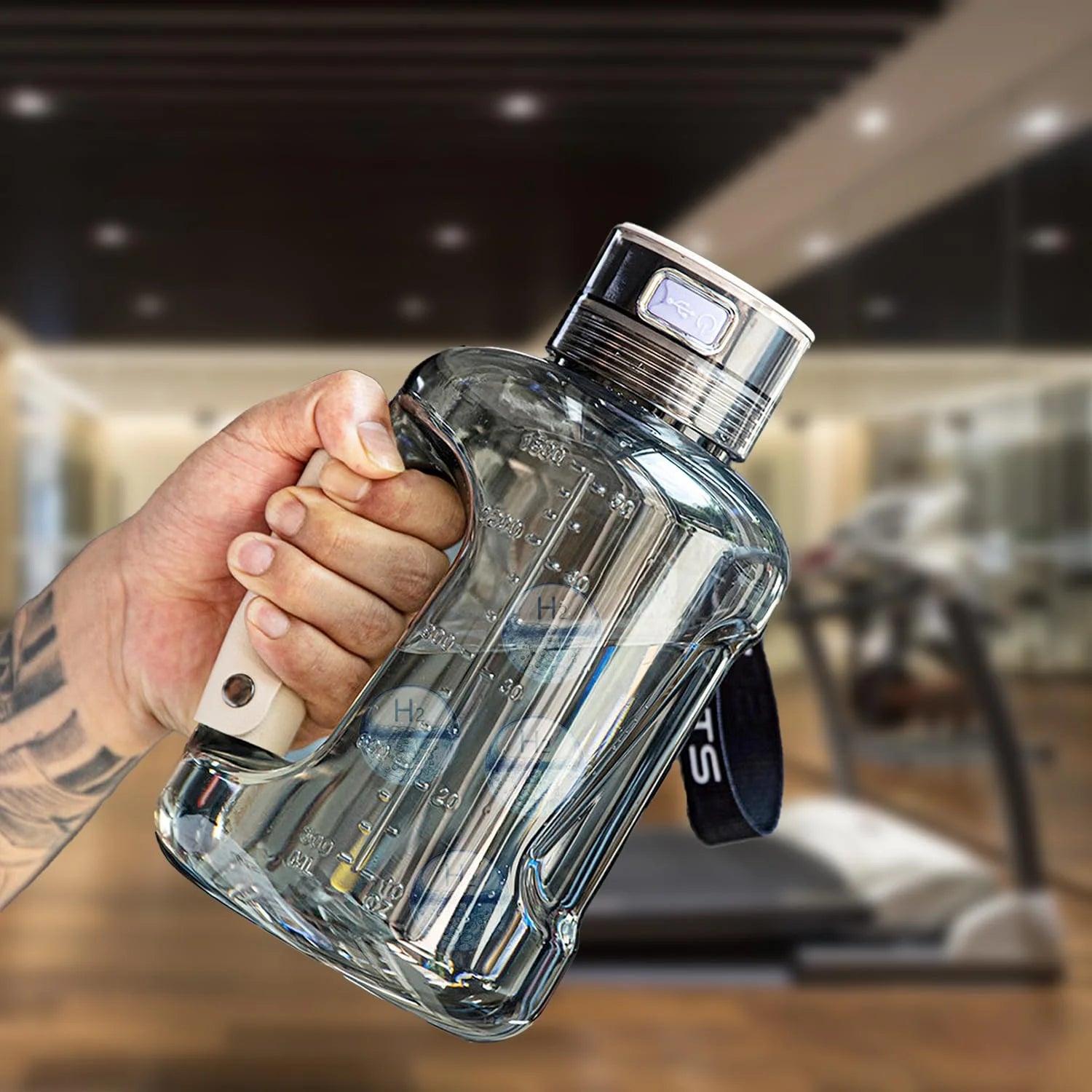 1.5L Hydrogen Water Bottle M51436