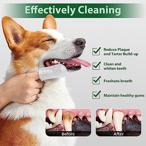 Pet Teeth Cleaning Wipes 60 Counts E470