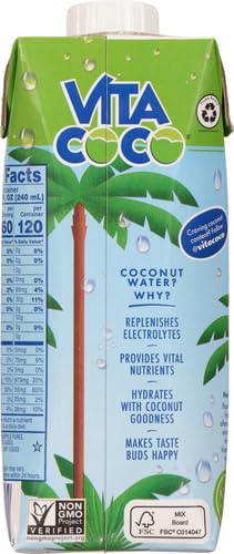 Coconut Water Variety Pack 16.9 Ounce Pack of 12 W61855