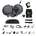 48V 500W 1000W Mid Drive Kit with LCD Display & Chainring Mountain Bike L835297