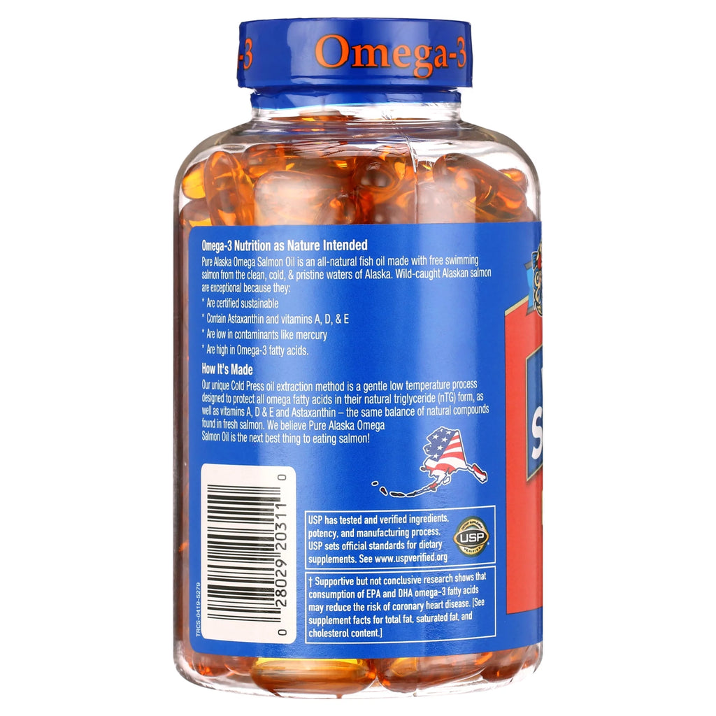 Wild Salmon Oil 1,000 mg Softgel, 180 Ct G453694