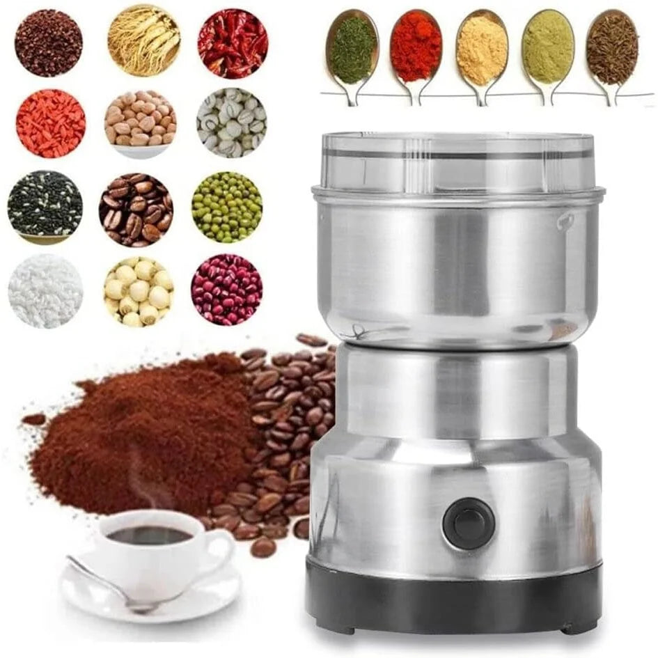 150W Electric Coffee Grinder with 304 Stainless Steel Blade E84219