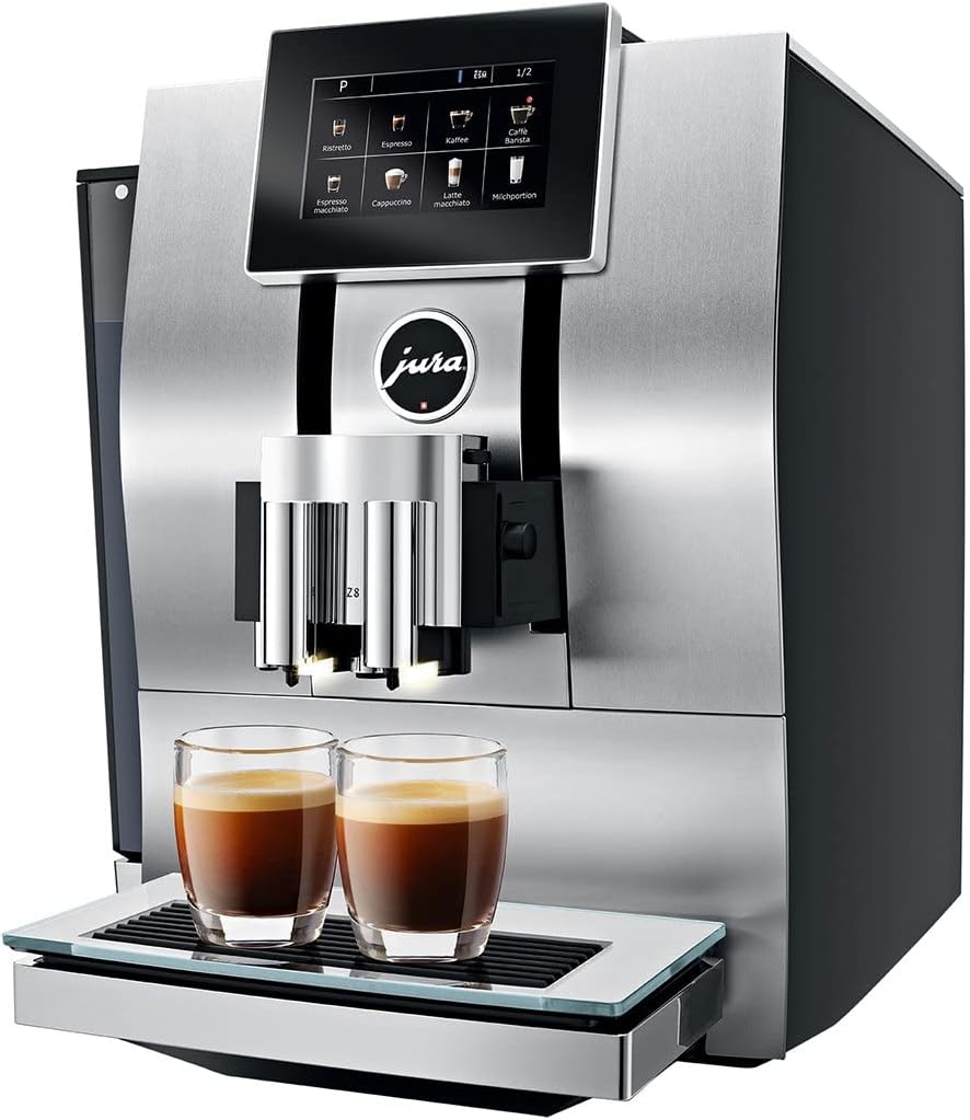Aluminum Automatic Espresso & Cappuccino Machine with Touch screen C736230
