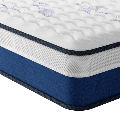 Twin 12 Inch Innerspring Hybrid Mattress with Memory Foam and Pocket Spring M7771