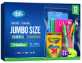 Extra Large 3 Gallon Storage Bags with Zipper, 16x18 Inch Thick Plastic, Reusable Freezer Bags I70112