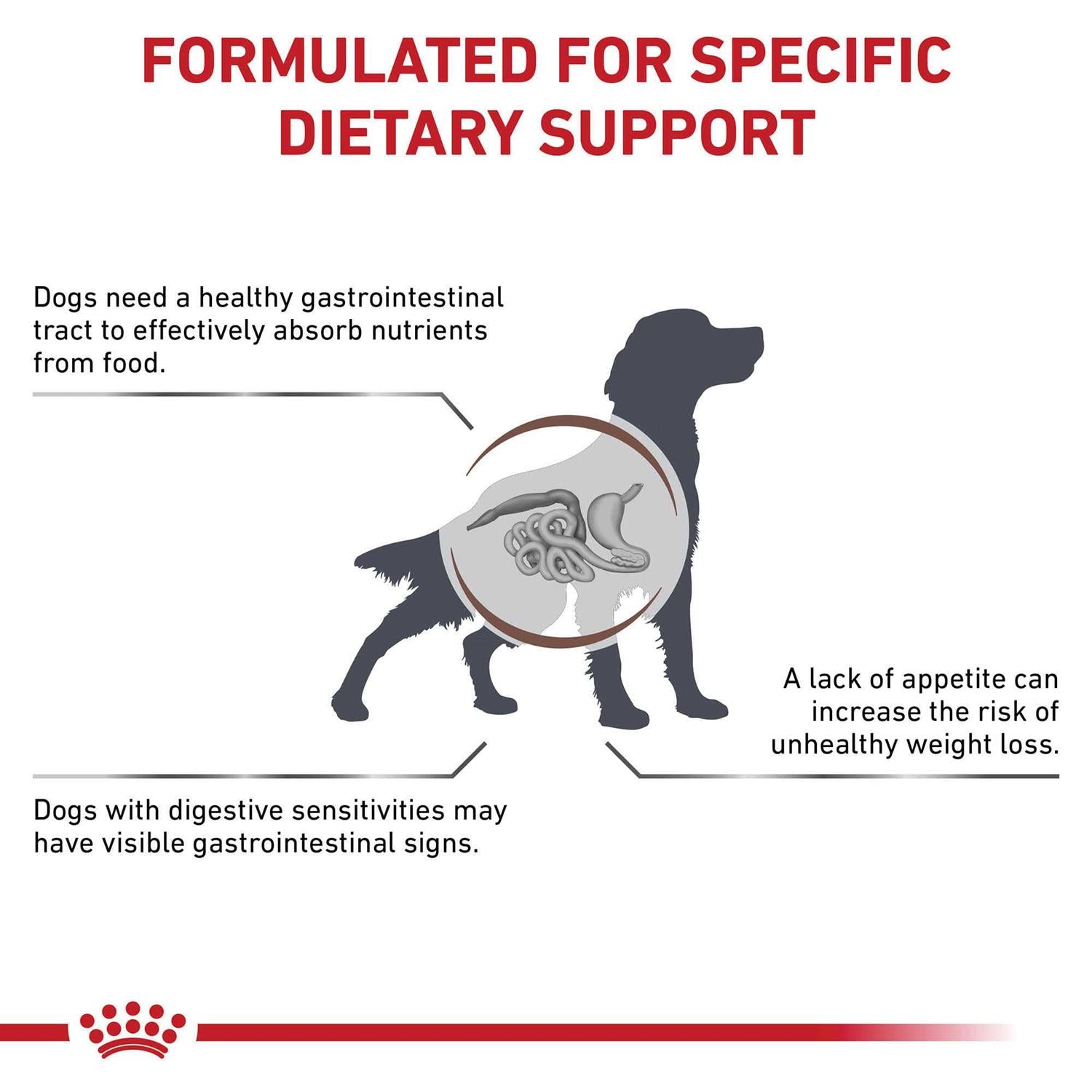 Veterinary Diet Canine Gastrointestinal Dry Dog Food M84175