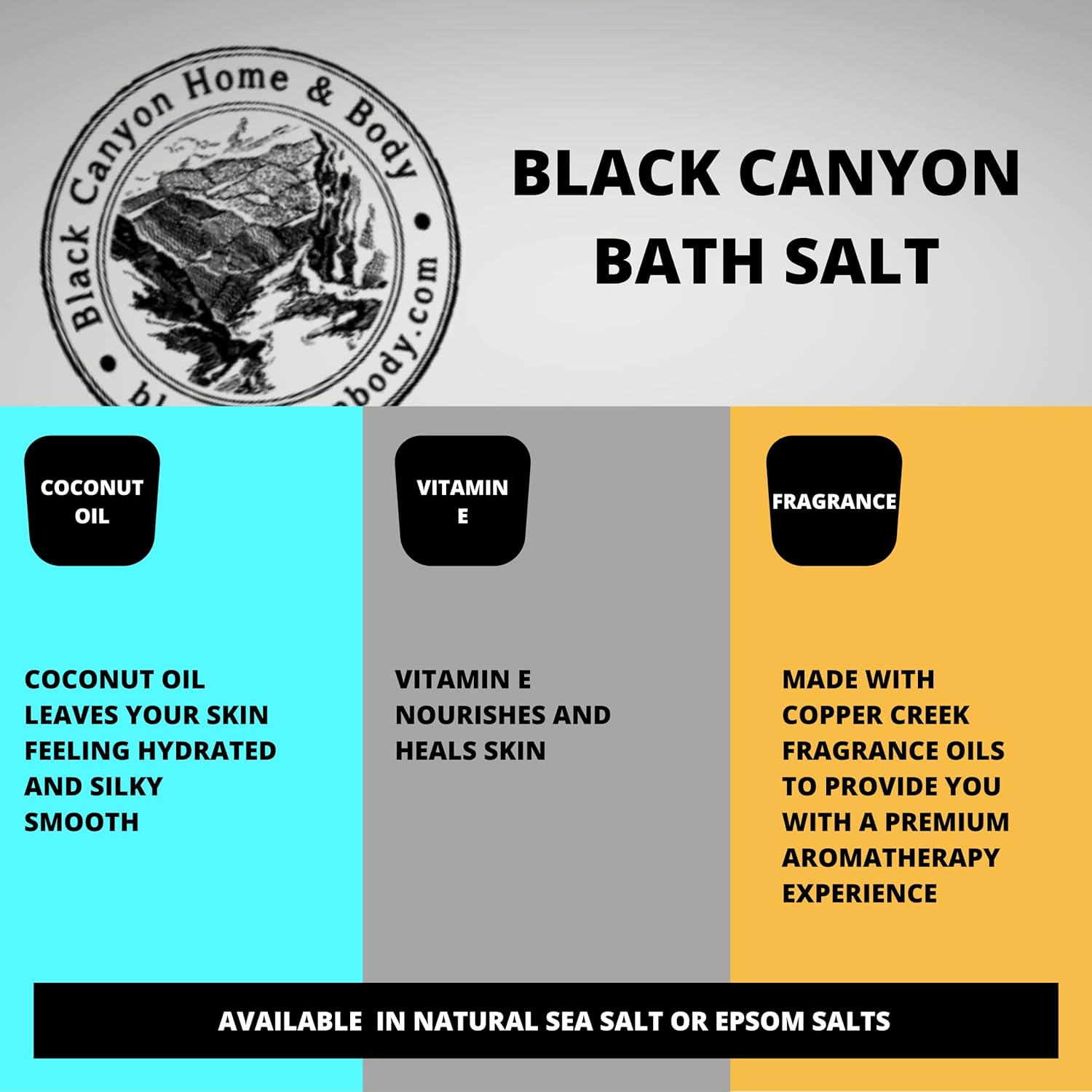 20 Oz Scented Sea Salt Bath Soak F26392