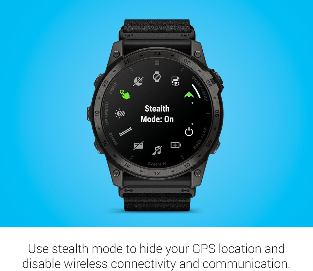 AMOLED GPS Smartwatch with Flashlight and TopoActive Mapping B109065