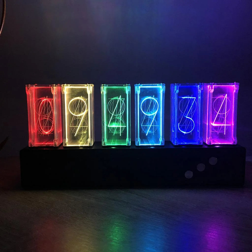 LED Nixie Clock Digital Tube Clock Z38742