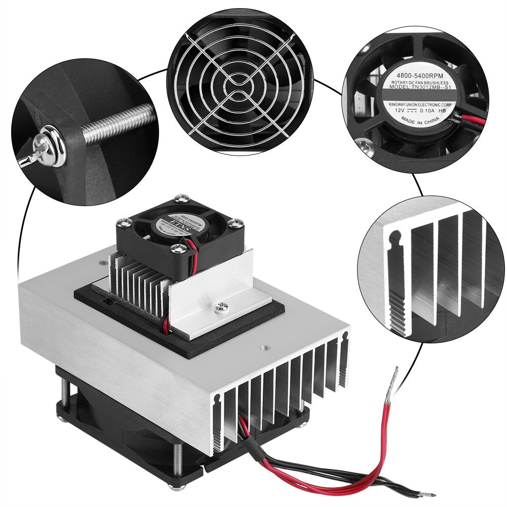 DC 12V Thermoelectric Peltier Cooler Cooling System DIY Kit C879988