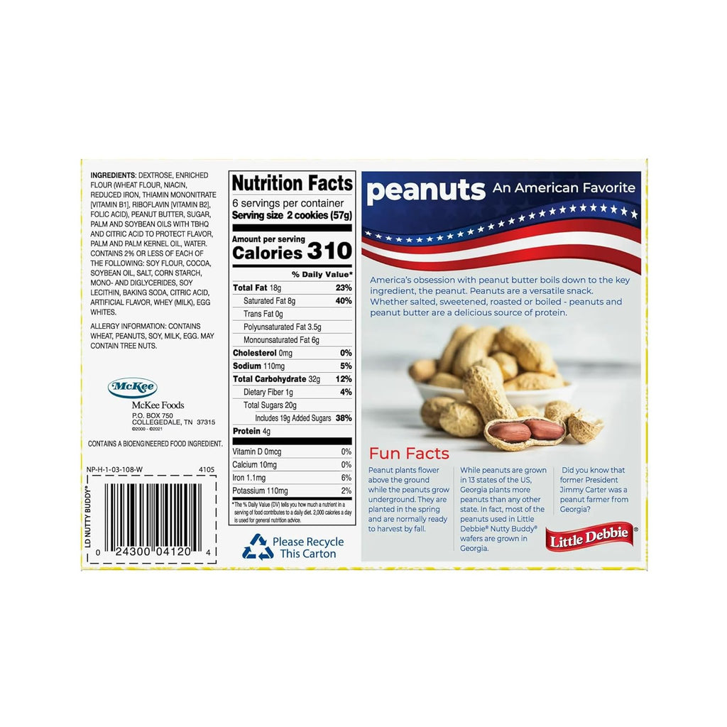 4 boxes Nutty Buddy V4361