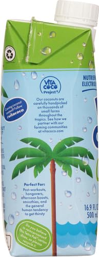 Coconut Water Variety Pack 16.9 Ounce Pack of 12 W61855