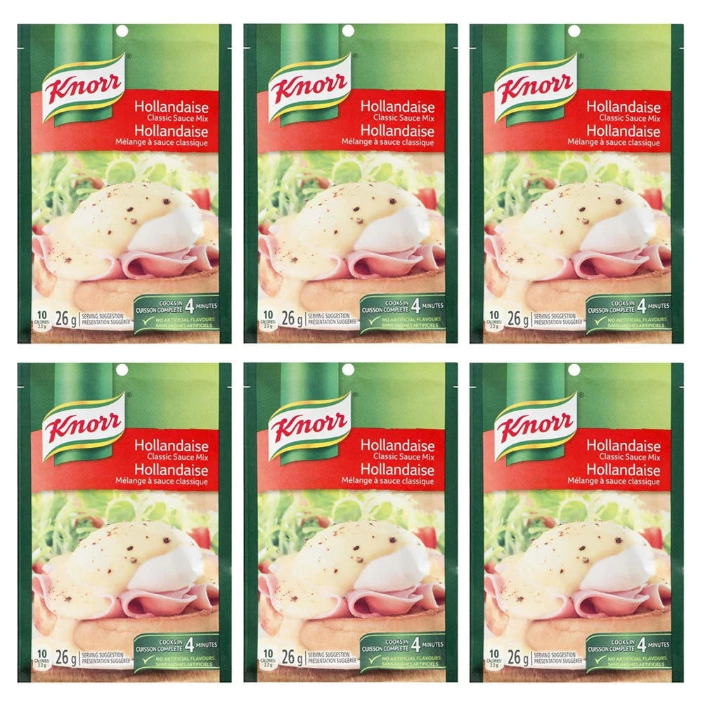 Hollandaise Sauce Mix, 26g, 6 Pack F858348