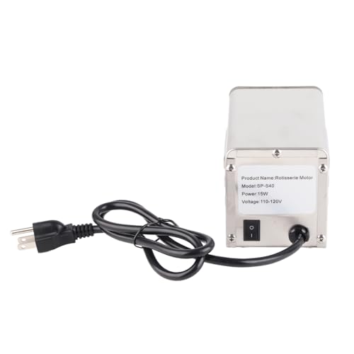 Stainless Steel BBQ Rotisserie Motor Electric Roaster 50-70kgF Torque Capacity US Plug 110V Y180707