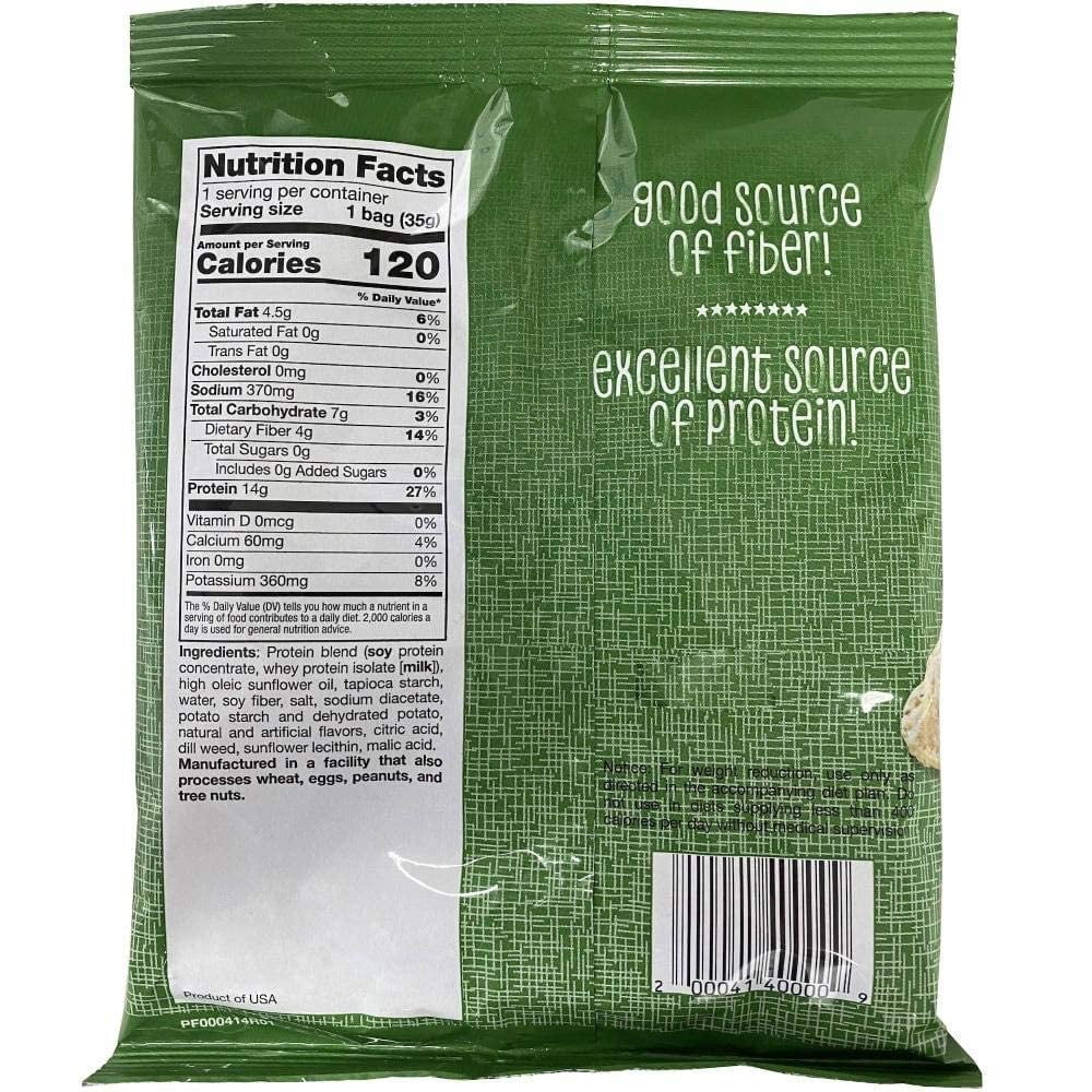 7 Bag High Protein Chips (Dill Pickle) S360