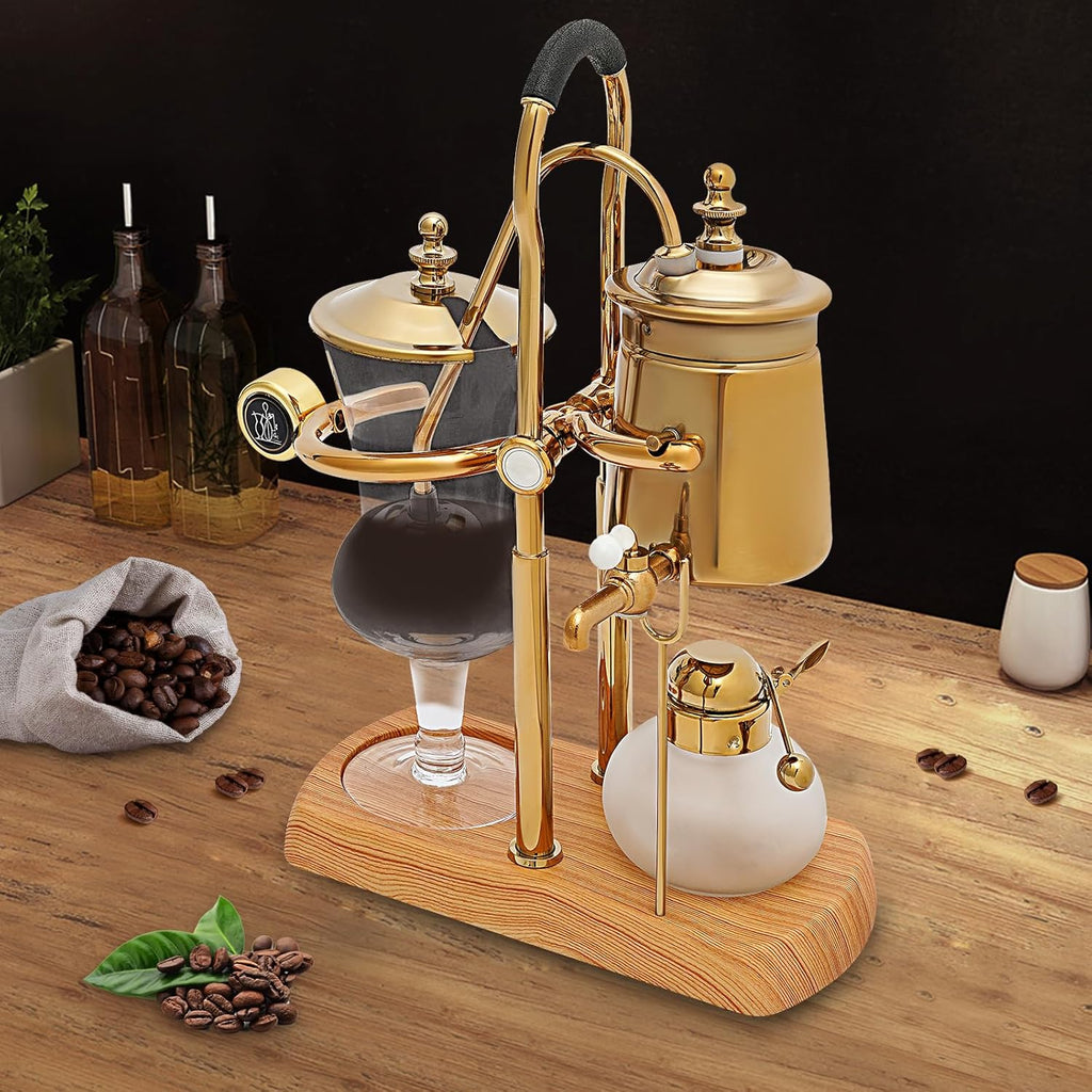 Gold Siphon Coffee Maker R9108