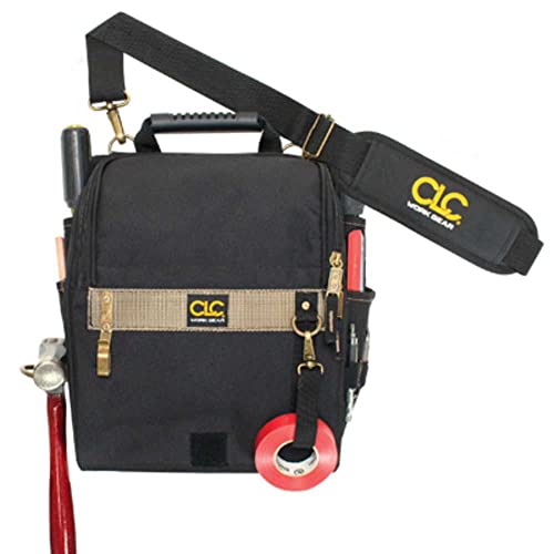 Black Zippered Electricians Tool Pouch, 21 Pocket N531