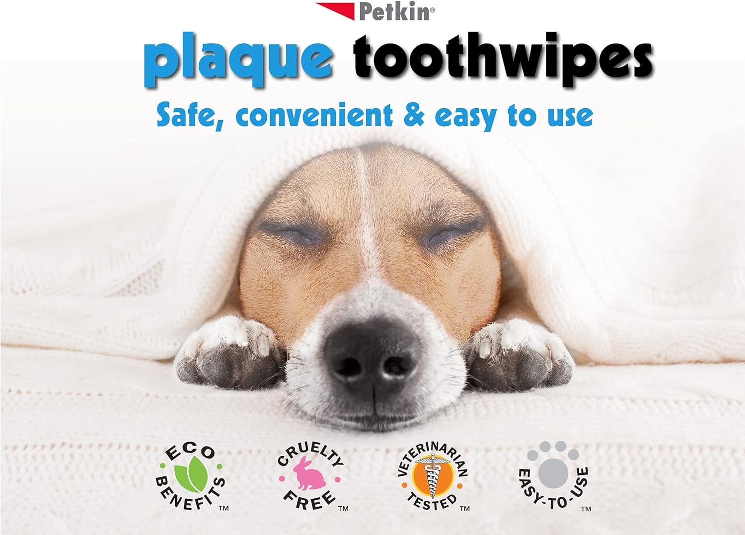 80 Wipes Dental Wipes for Cat and Dog X715494