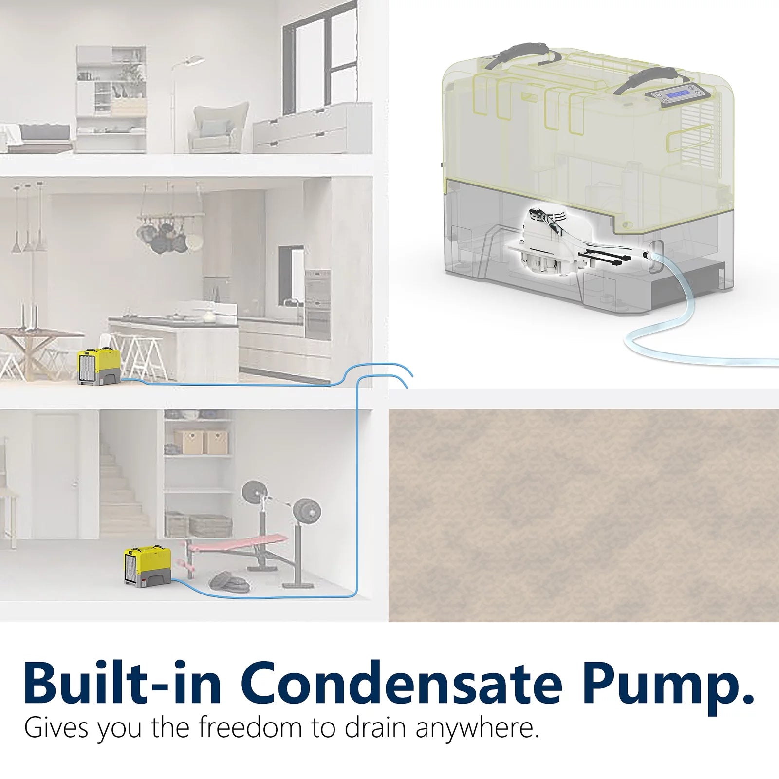180 Pint Commercial Dehumidifier W78380