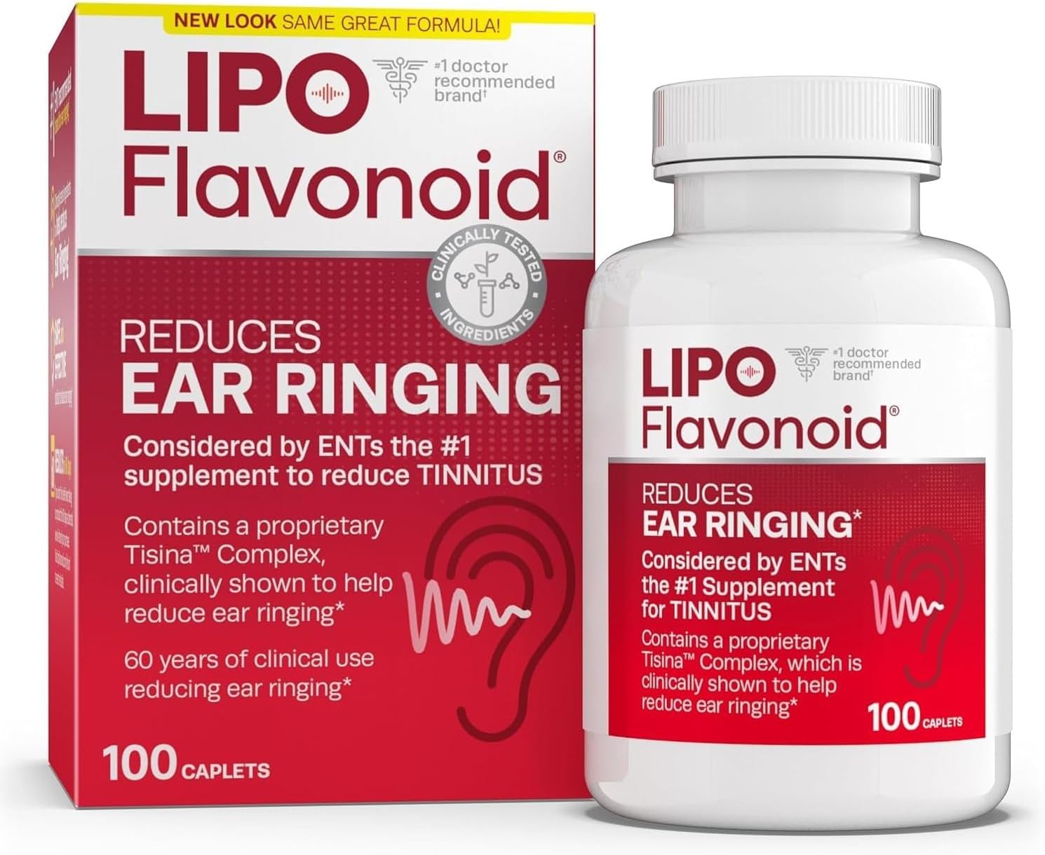 100 Caplets Ear Ringing Supplement P620580