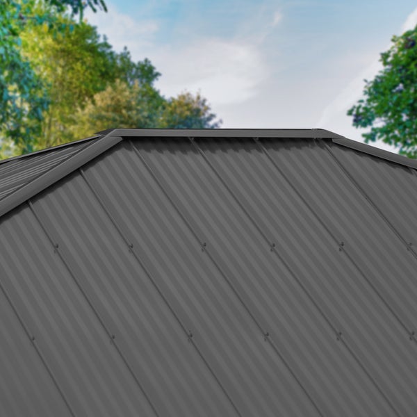 12' x 14' Gazebo with Aluminum Roof N389
