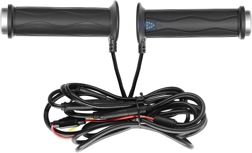Electric Heated Motorcycle Handlebar Grips 5 Gear Temperature Waterproof C740