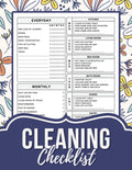 Cleaning Checklist Household Planner P934