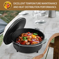 Pre-Seasoned 9-Quart Cast Iron Dutch Oven G245