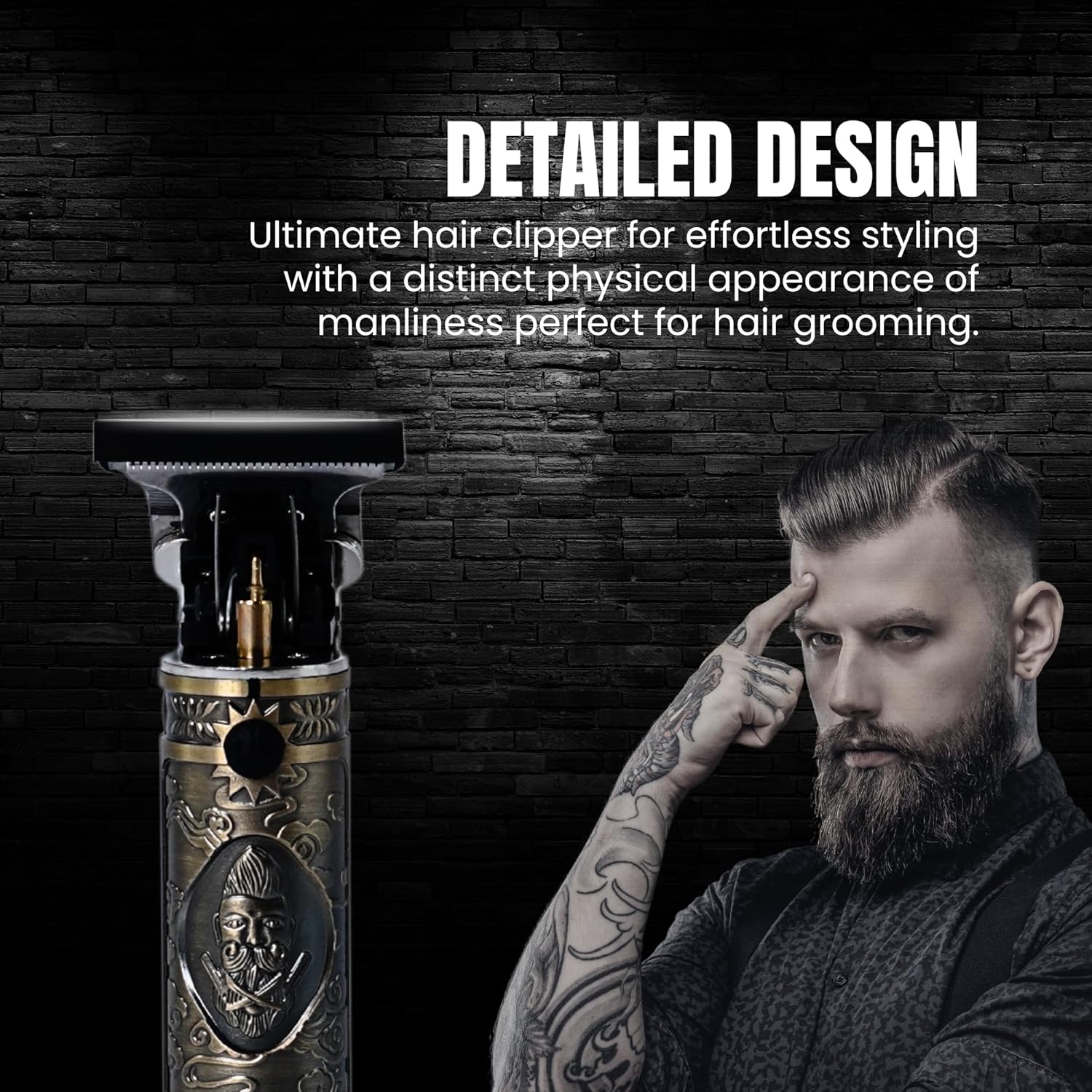 Cordless Hair Clippers Kit with 7hrs Run Time G7790