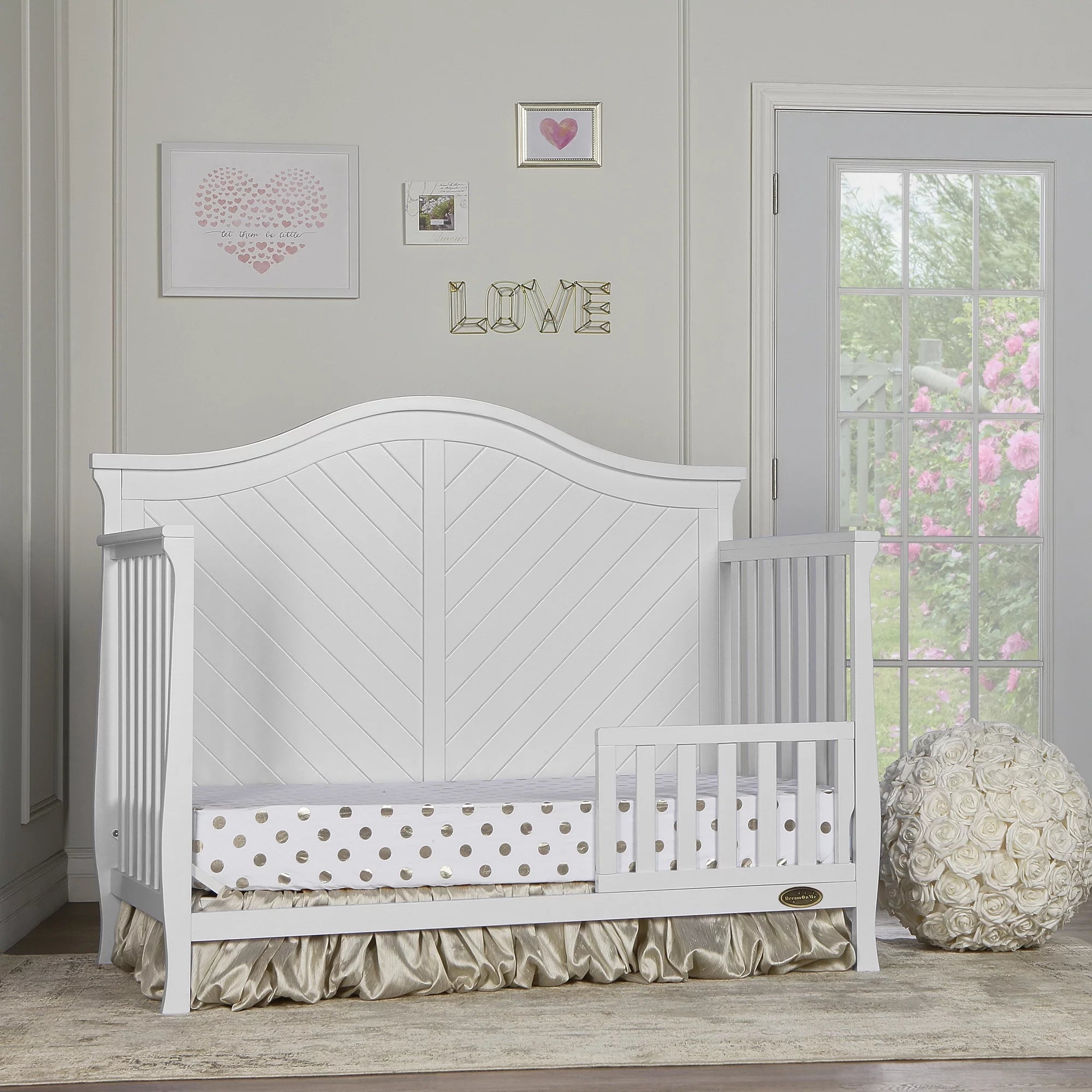 5-in-1 Convertible Crib A320850